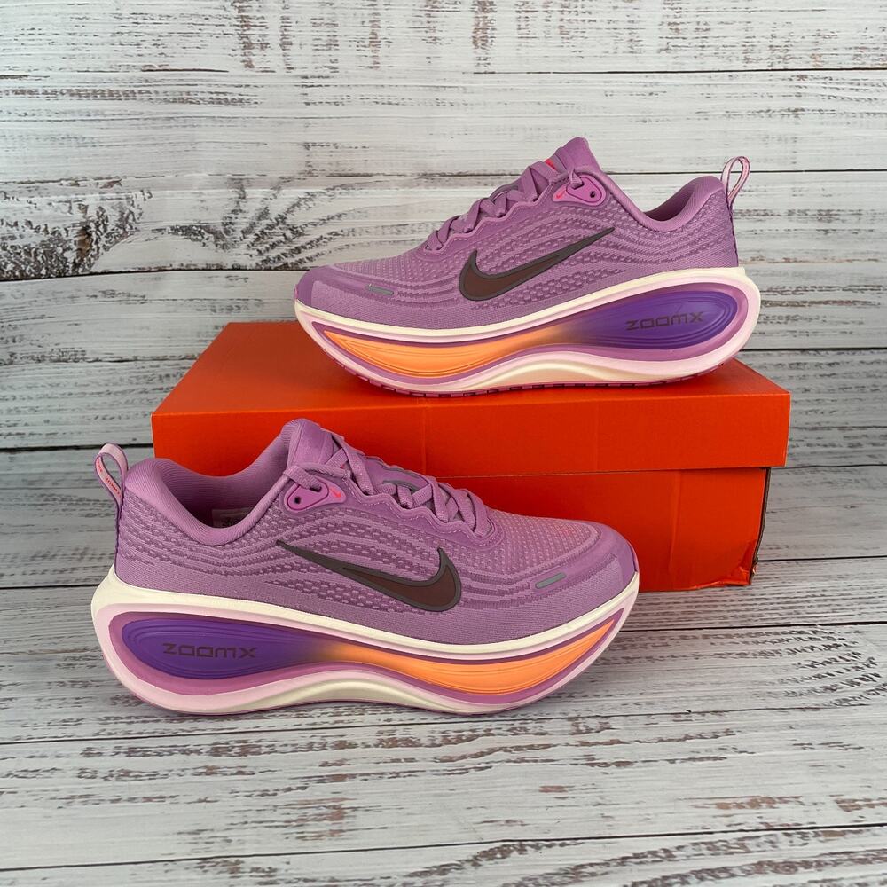Nike ZoomX Vomero Plus Women’s 7 W Wide Running Shoes Pink Purple